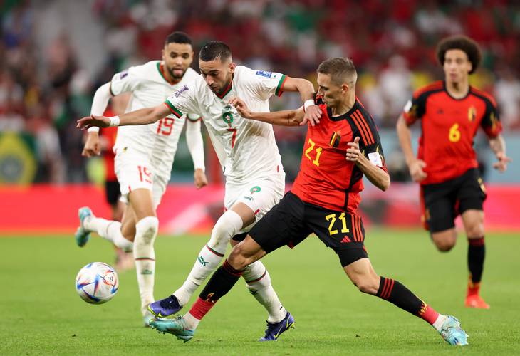 比利时vs摩洛哥历届交锋