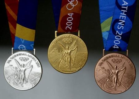 雅典奥运会金牌中国